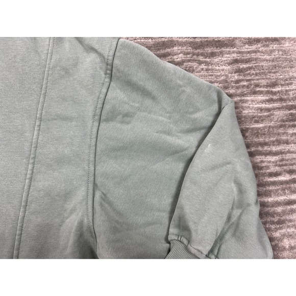 Harmony Balance Hoodie Womens Small Green Long‎ Sleeve Cotton Blend NWT - Picture 5 of 15